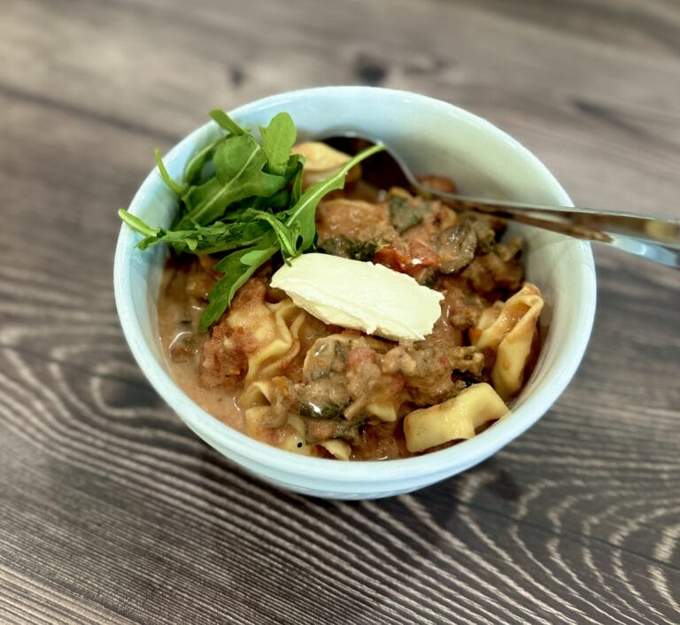 Crockpot Tortellini Soup